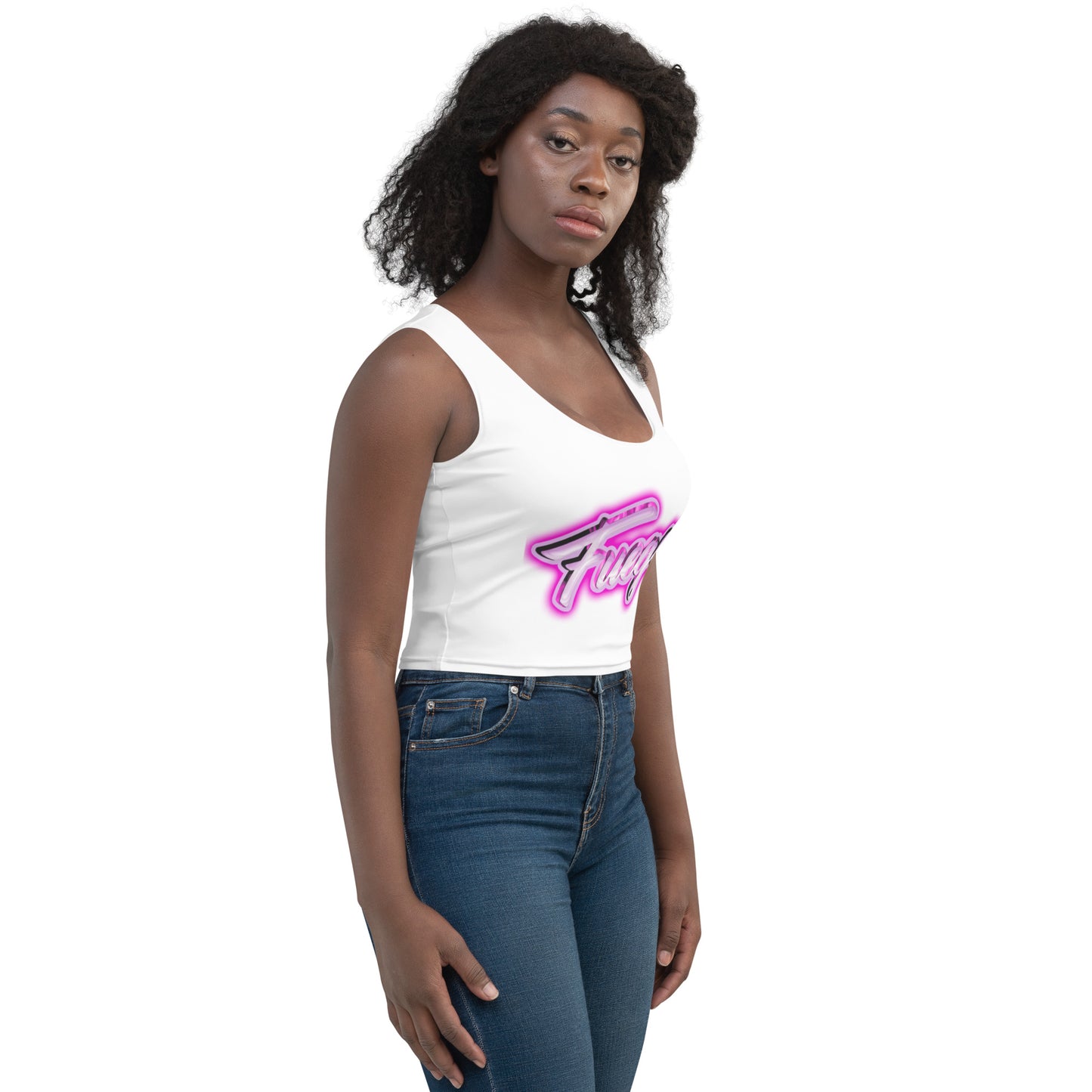 Fuego Pink Crop Top
