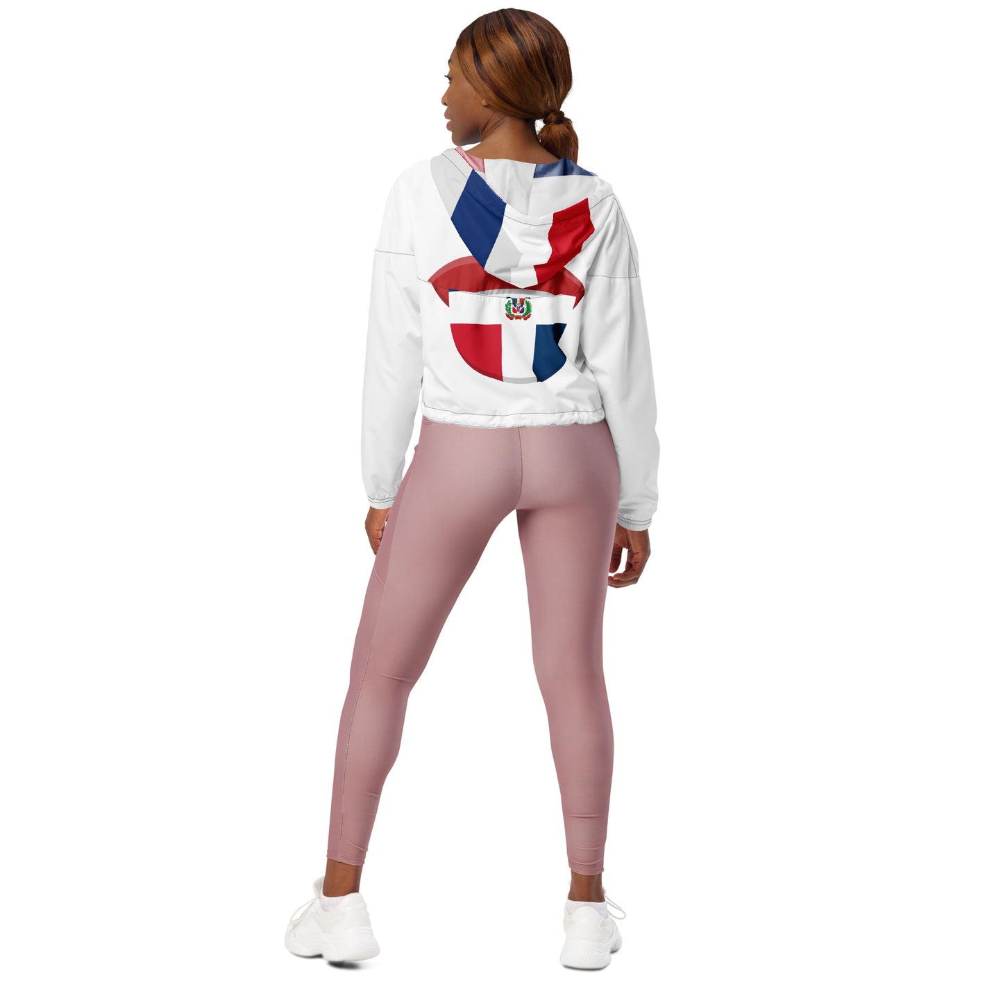 Dominican Kiss Women’s cropped windbreaker