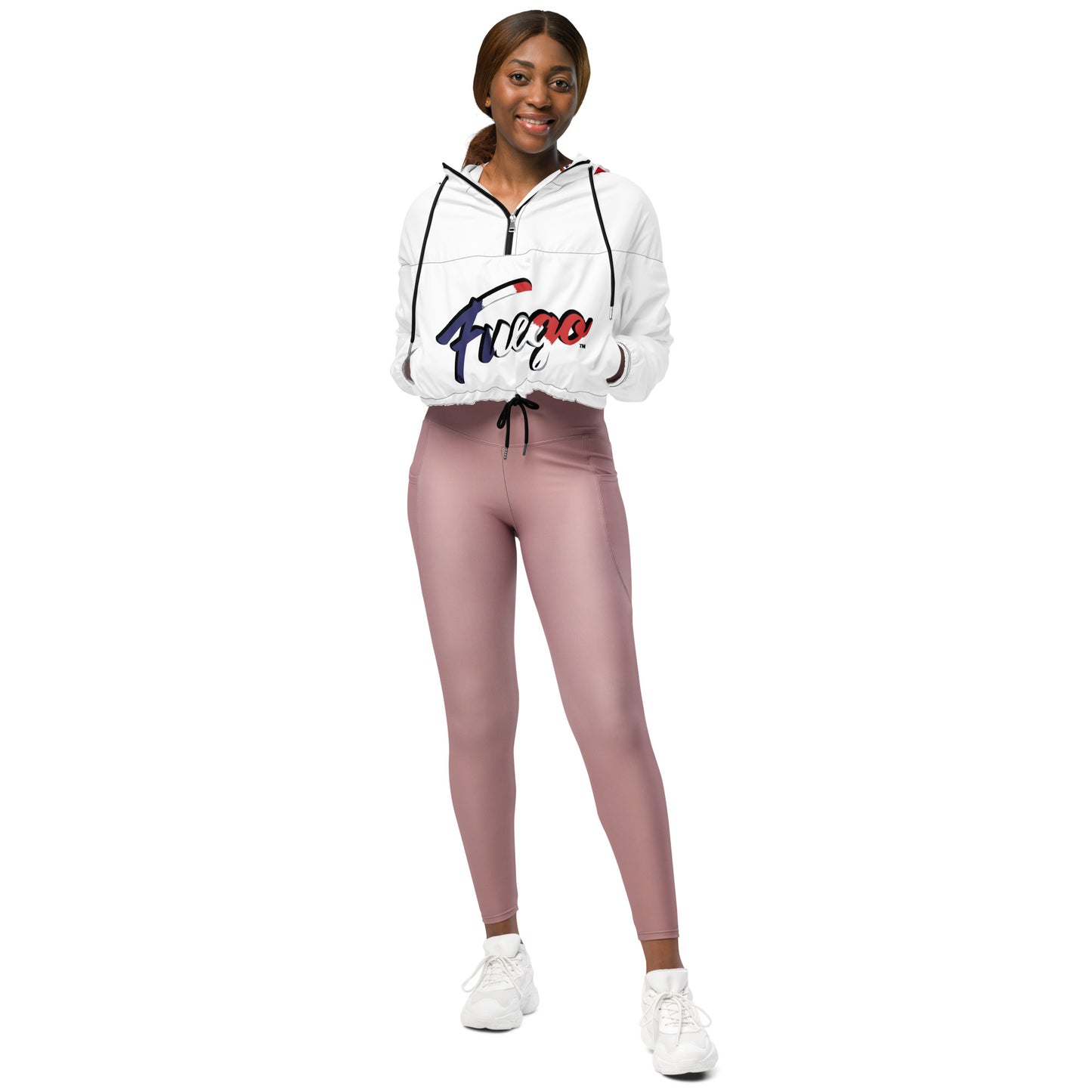 Dominican Kiss Women’s cropped windbreaker