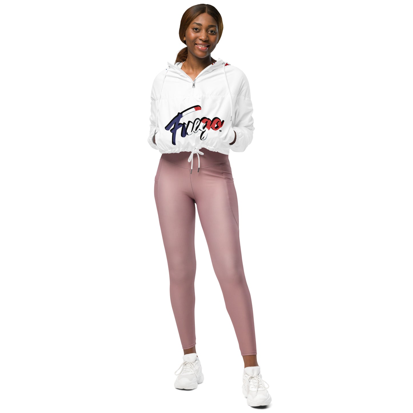 Dominican Kiss Women’s cropped windbreaker