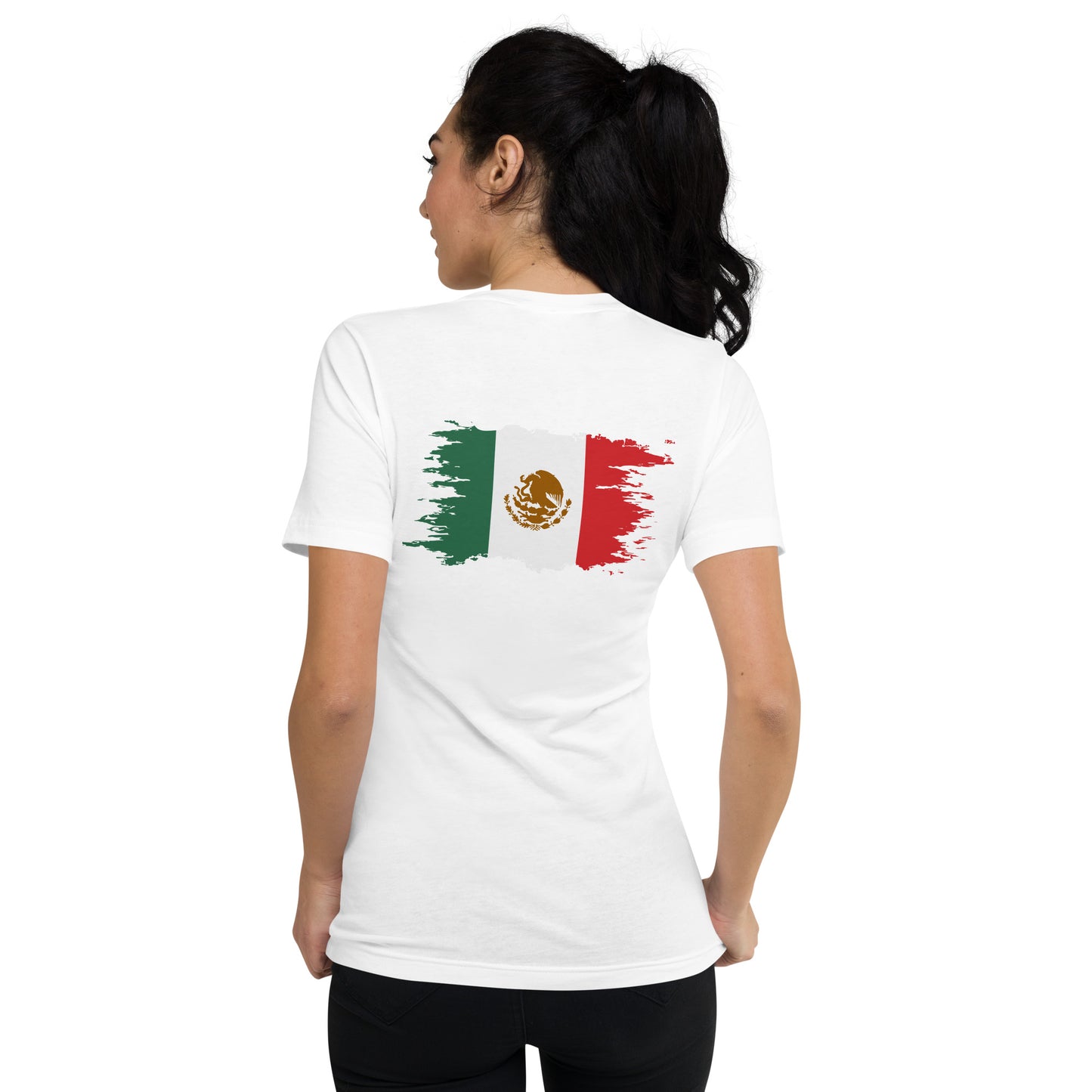 Women Short Sleeve V-Neck T-Shirt