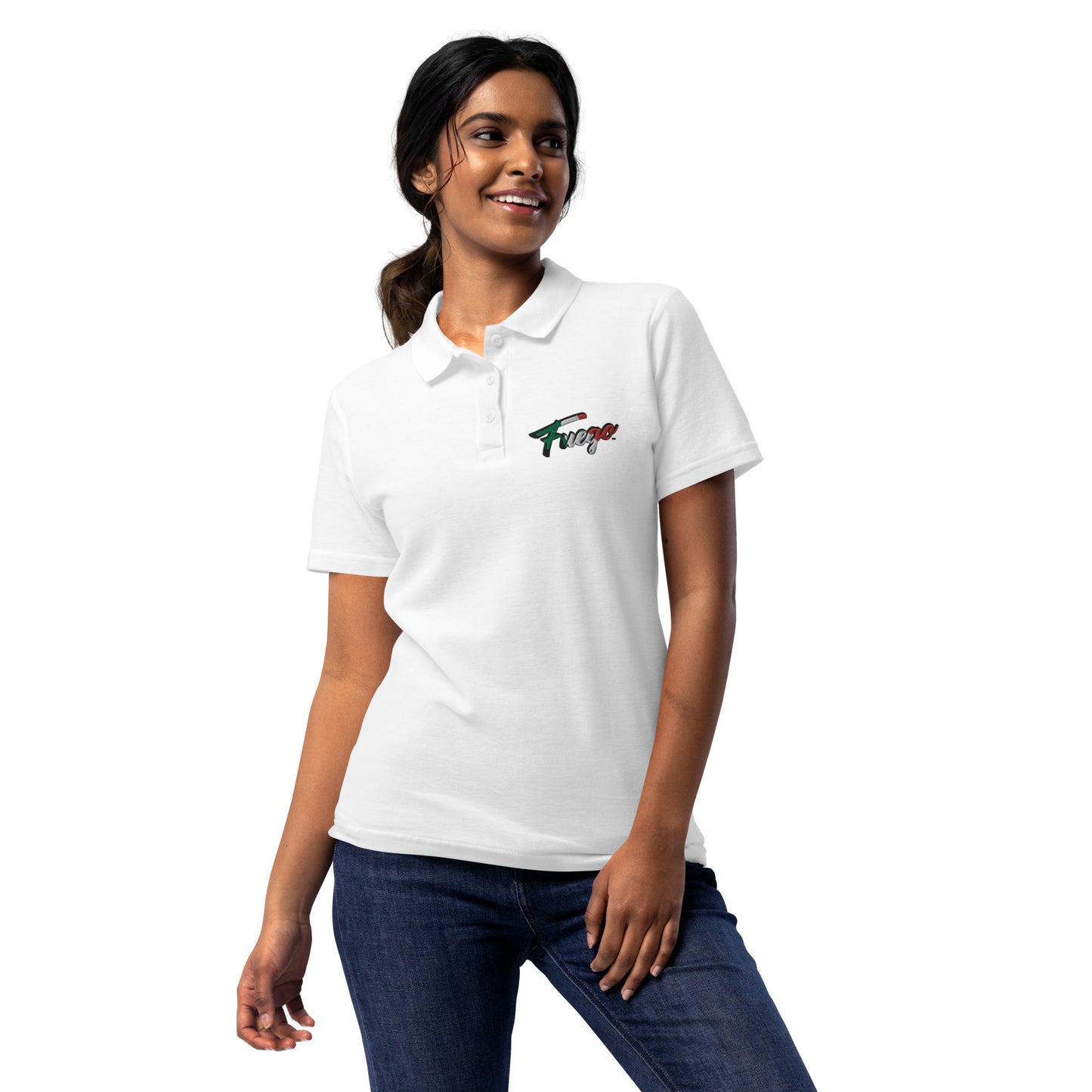 Mexico Women’s pique polo shirt