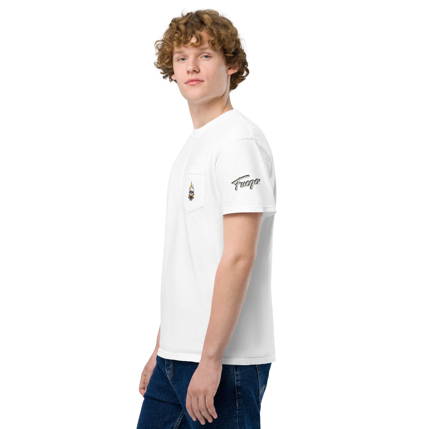 skull pocket t-shirt