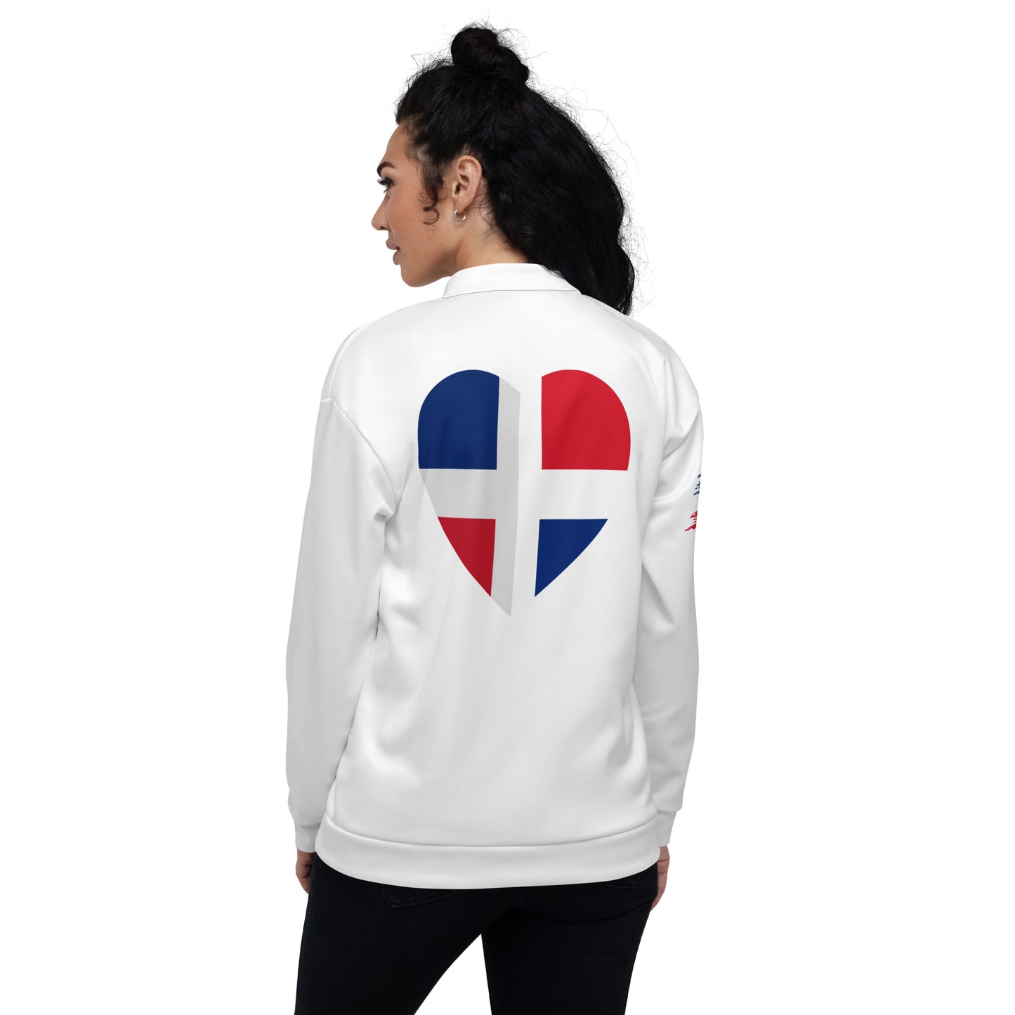 Dominican Heart Unisex Bomber Jacket