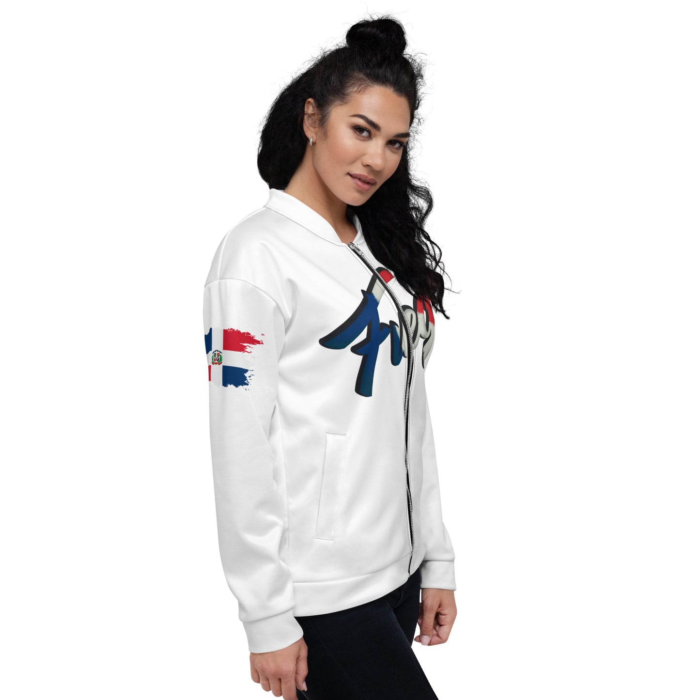 Dominican Heart Unisex Bomber Jacket