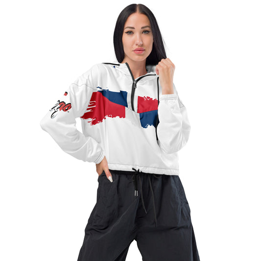 Dominican Women’s cropped windbreaker