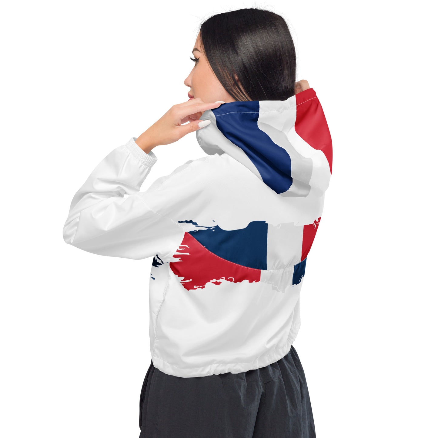 Dominican Women’s cropped windbreaker