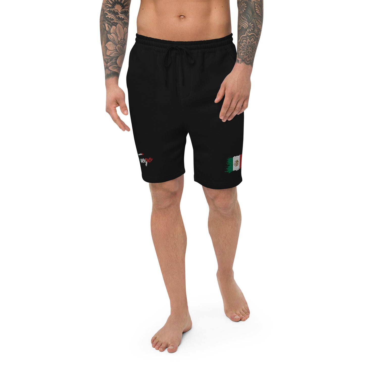 Mexico Flag Men's fleece shorts