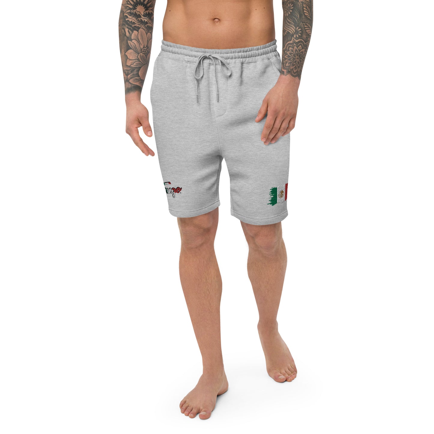 Mexico Flag Men's fleece shorts